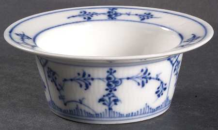 Blue Fluted Plain (No Trim) Ramekin