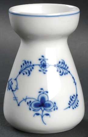 Blue Fluted Plain (No Trim) Single Egg Cup