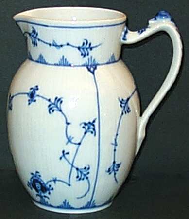 Blue Fluted Plain (No Trim) 24 Oz Jug