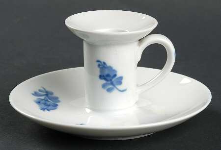 Blue Flowers Plain Candleholder