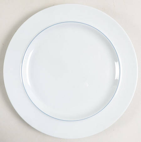 Blue Line Salad/Dessert Plate