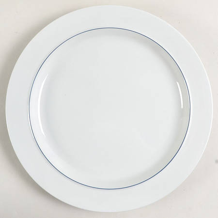 Blue Line Dinner Plate