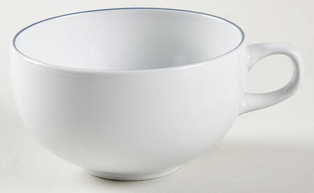 Blue Line Flat Demitasse Cup