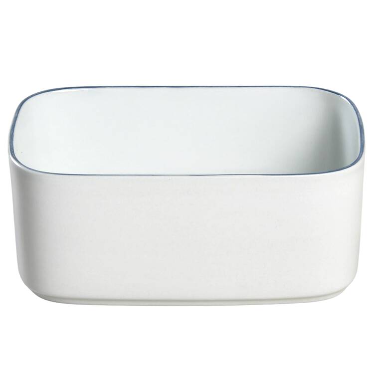 Blue Line Square Butter No Lid