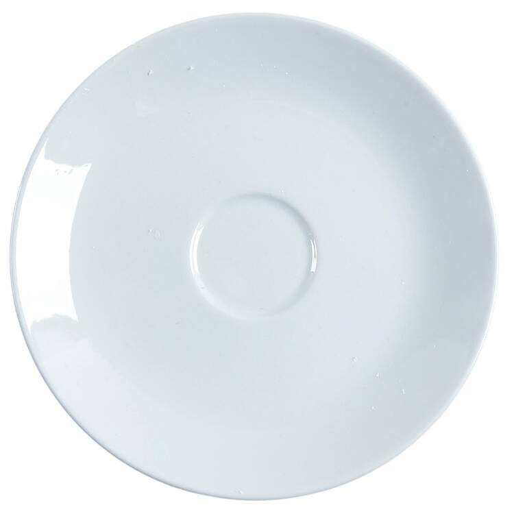 Blue Line Saucer for Flat Demitasse Cup