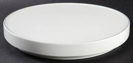 Blue Line Cake Plate