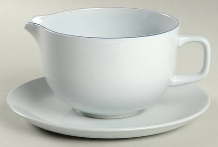 Blue Line Gravy Boat & Underplate