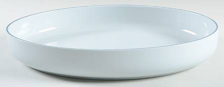 Blue Line 13" Oval Serving Platter