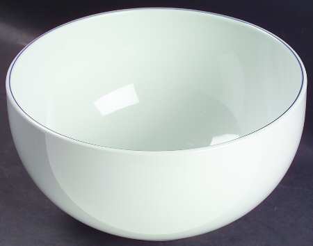 Blue Line 8" Salad Serving Bowl
