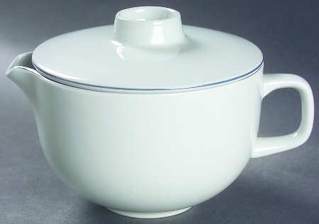 Blue Line Sauce Boat & Lid