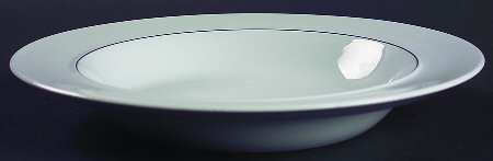 Blue Line Rim Soup Bowl