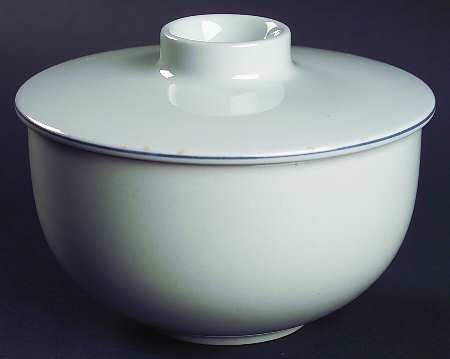 Blue Line Sugar Bowl & Lid