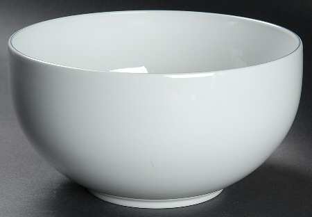 Blue Line 8" Salad Serving Bowl