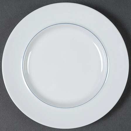Blue Line Bread & Butter Plate