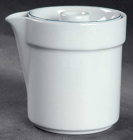 Blue Line Creamer & Lid