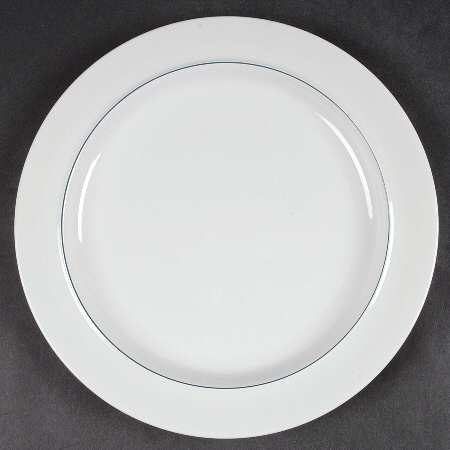 Blue Line Dinner Plate