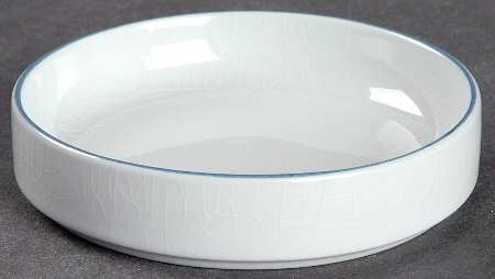 Blue Line Individual Butter Dish