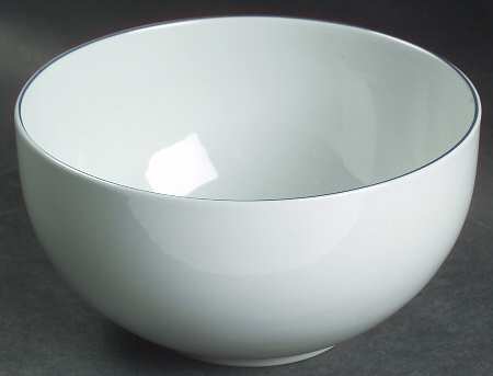 Blue Line Individual Salad Bowl