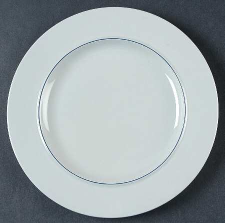 Blue Line Dessert/Pie Plate