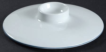 Blue Line Lid for Cream Soup Bowl