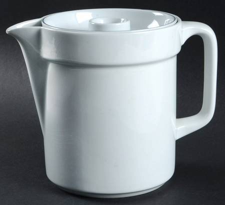 Blue Line Coffee Pot & Lid