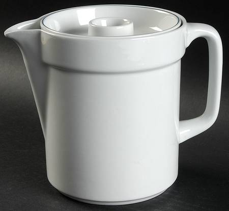 Blue Line Coffee Pot & Lid