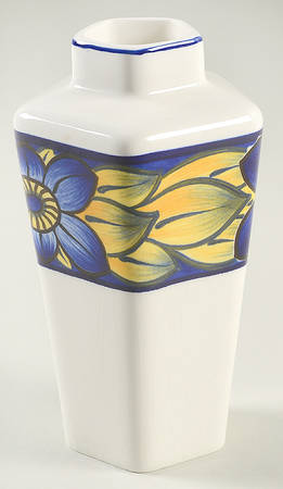Blue Pheasant 6" Vase