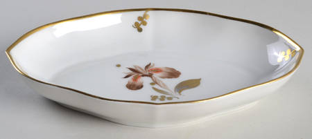 Brown Iris Pickle Dish