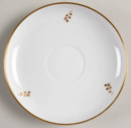 Brown Iris Saucer for Oversized Cup