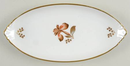 Brown Iris Pickle Dish