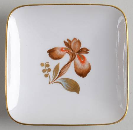 Brown Iris 4" Ashtray