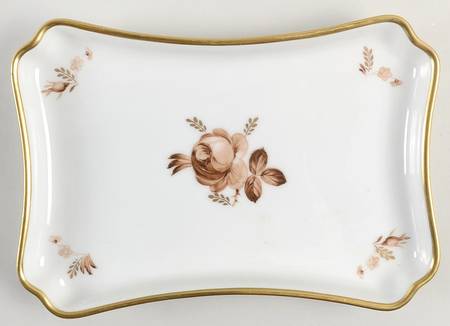Brown Rose Pickle Dish