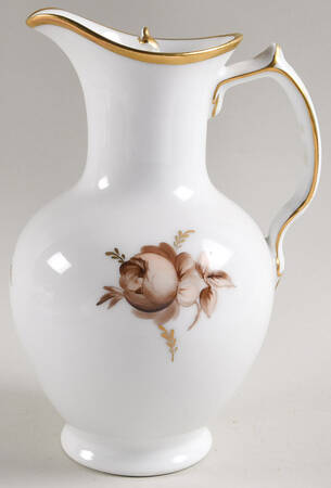 Brown Rose 40 Oz Pitcher with Lid