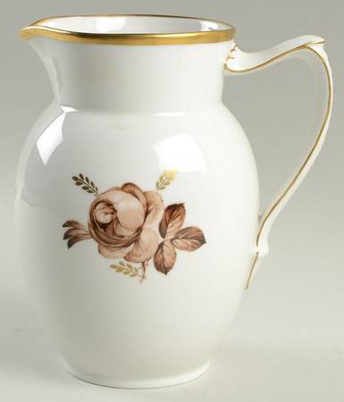 Brown Rose Pitcher