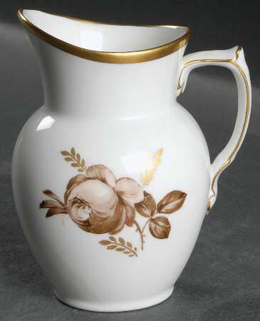 Brown Rose Creamer