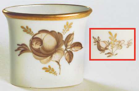 Brown Rose Cigarette Holder