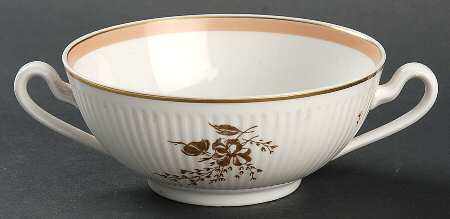 Clarissa Footed Cream Soup Bowl