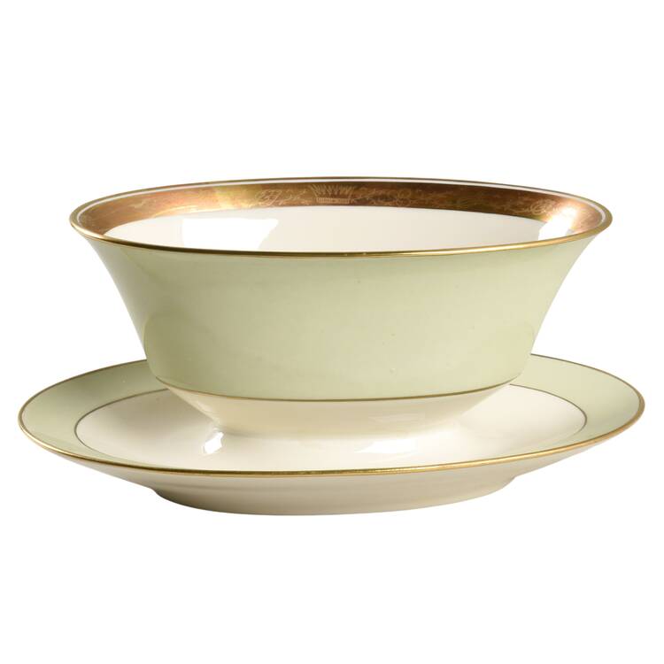 Dagmar Gravy Boat with Attached Underplate