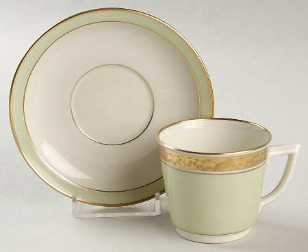 Dagmar Flat Demitasse Cup & Saucer Set