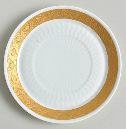 Fan Service Gold Saucer for Flat Demitasse Cup