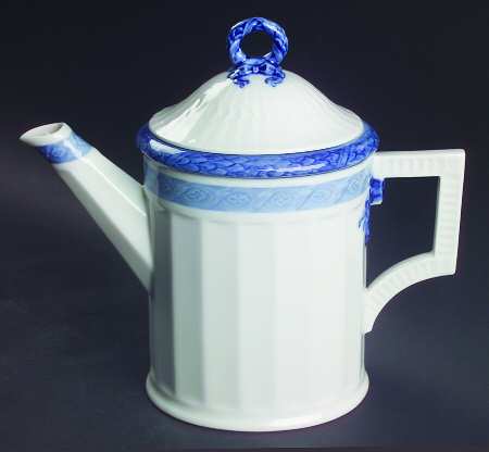 Fan Service Blue Coffee Pot & Lid