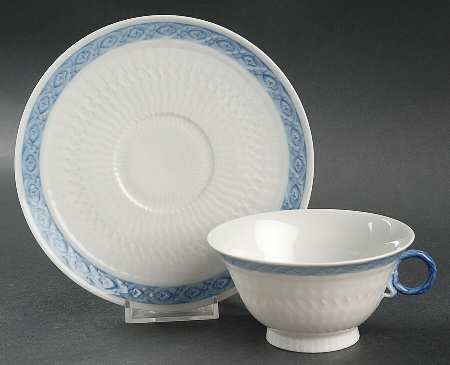 Fan Service Blue Footed Cup & Saucer Set