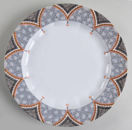 Fairy Tale Grey 13" Chop Plate (Round Platter)