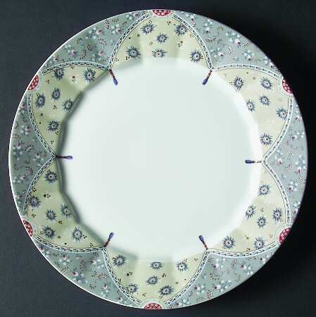 Fairy Tale Grey Large Dinner Plate