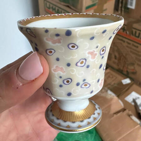 Fairy Tale Terra Cotta Single Egg Cup