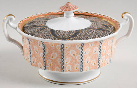 Fairy Tale Terra Cotta Sugar Bowl & Lid