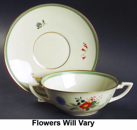 Fiesta Flat Cream Soup Bowl & Saucer Set