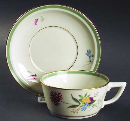 Fiesta Flat Cup & Saucer Set