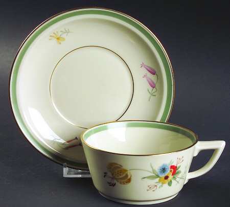 Fiesta Flat Cup & Saucer Set