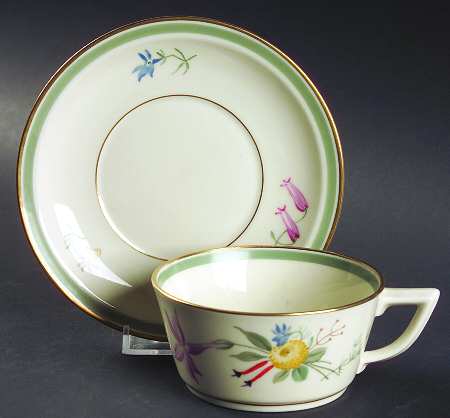 Fiesta Flat Cup & Saucer Set